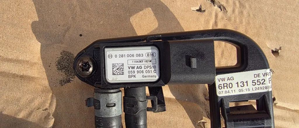 Senzor presiune gaze Vw Polo 6R / Seat Ibiza 6J / Skoda Fabia 2 1.2 TDI / 1.6 TDI 2010 2011 2012 2013