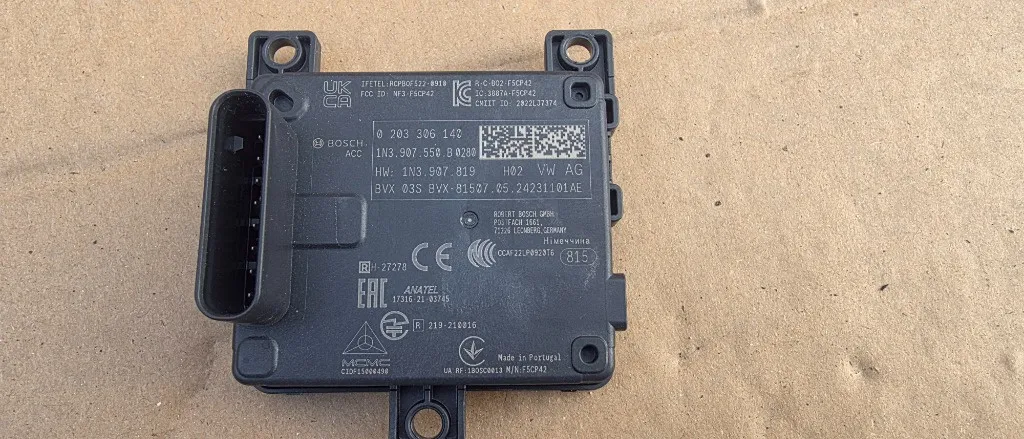 Senzor radar Vw Passat B9 / Tiguan 3 / Skoda Kodiaq 2 / Superb 4 2024 2025