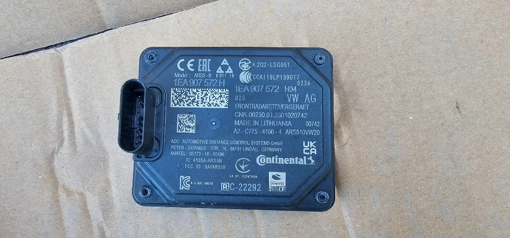 Senzor radar distronic Vw Id.3 / Id.4 / Audi Q4 E-Tron 2021 2022 2023