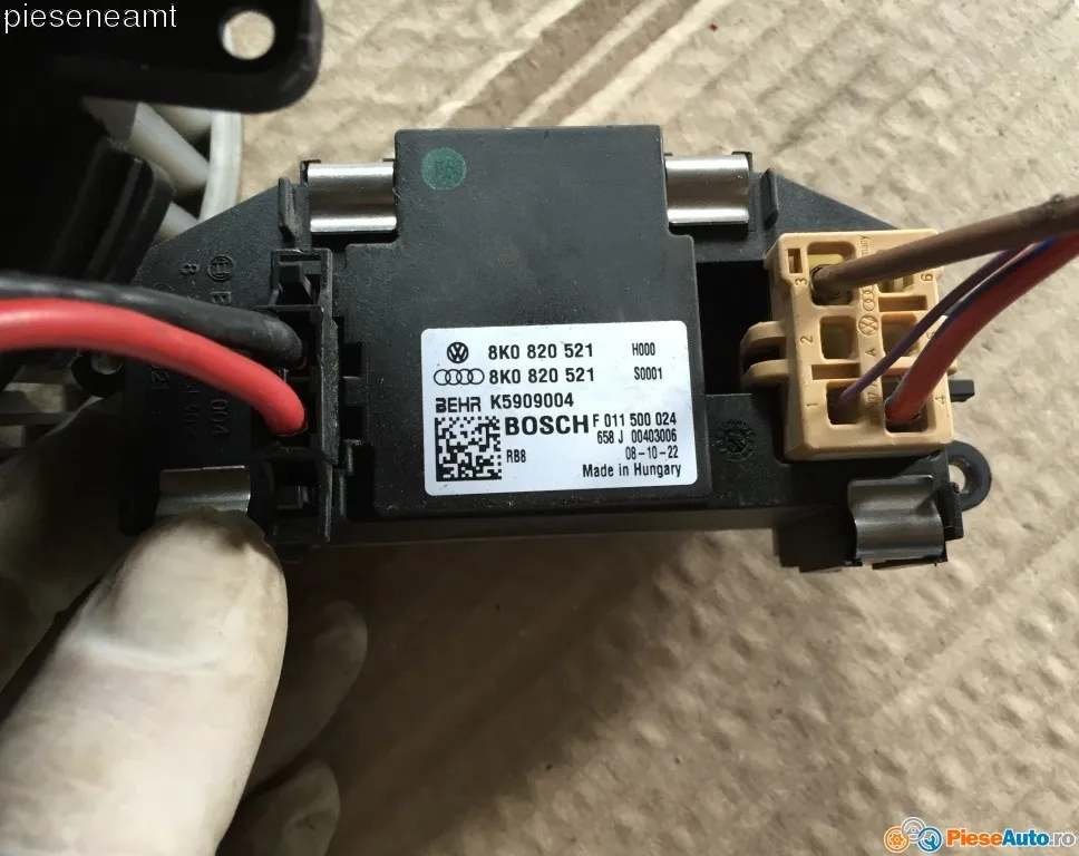 Releu Rezistenta aeroterma AUDI A5 8T 2009 2010 2011 2012