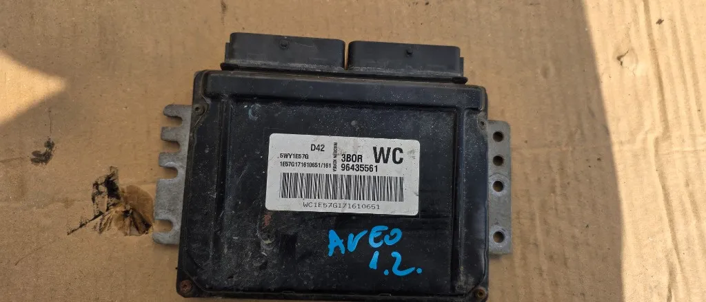 Ecu calculator motor Chevrolet Aveo 1.2 benzina B12S1 2005 2006 2007 2008