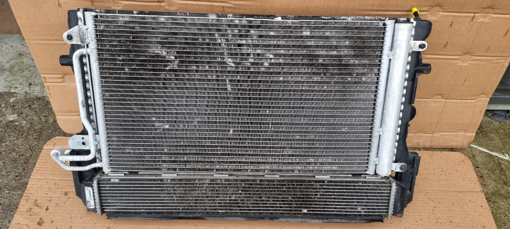 Set radiatoare apa ac intercooler Skoda Fabia 3 1.4 TDI CUS 2014 2015 2016
