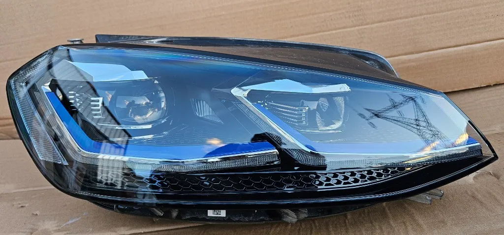 Far dreapta Full Led Vw Golf 7 GTE / E- Golf Facelift 2017 2018 2019
