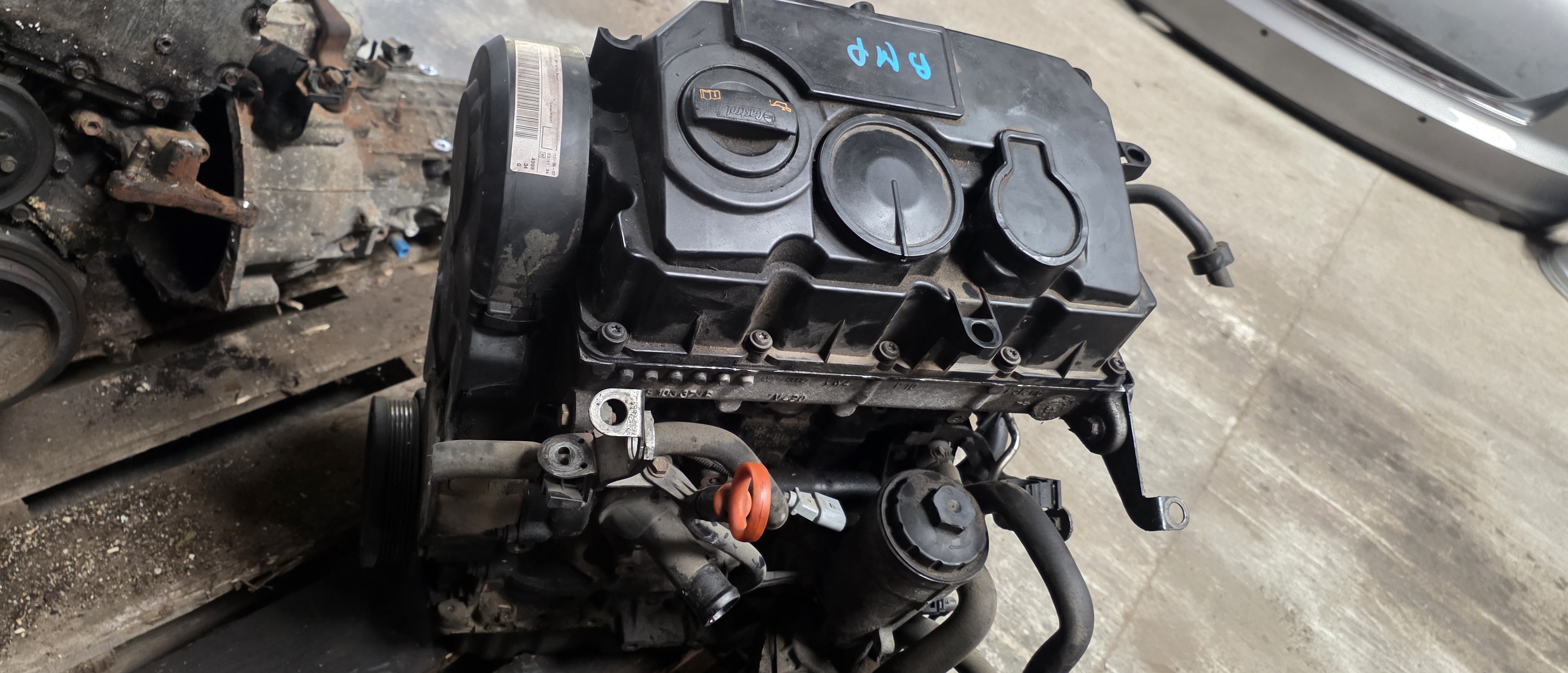 Motor BMP  Vw Passat B6 2.0 TDI 2006 2007 2008 2009