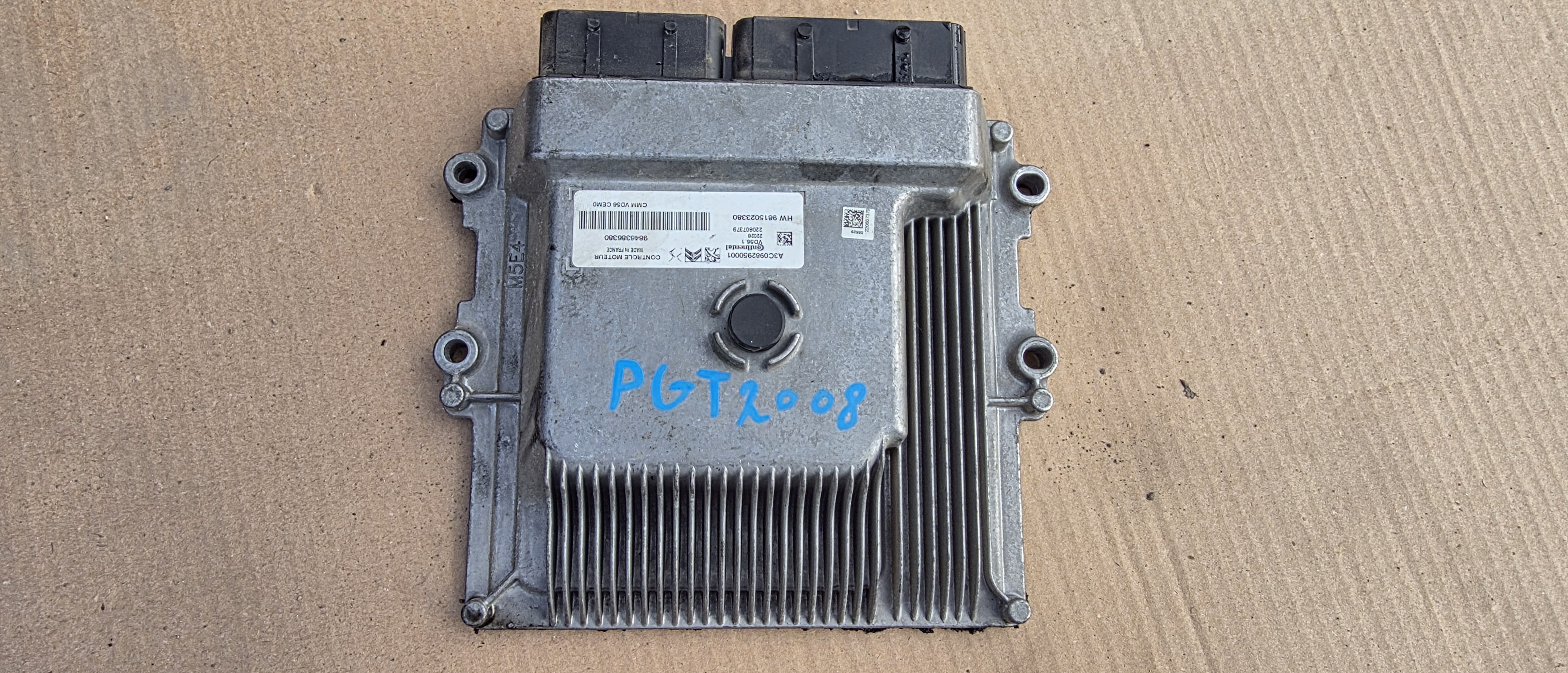 Ecu calculator motor Peugeot 2008 1.2 VTI an 2019 2020 2021 2022 2023