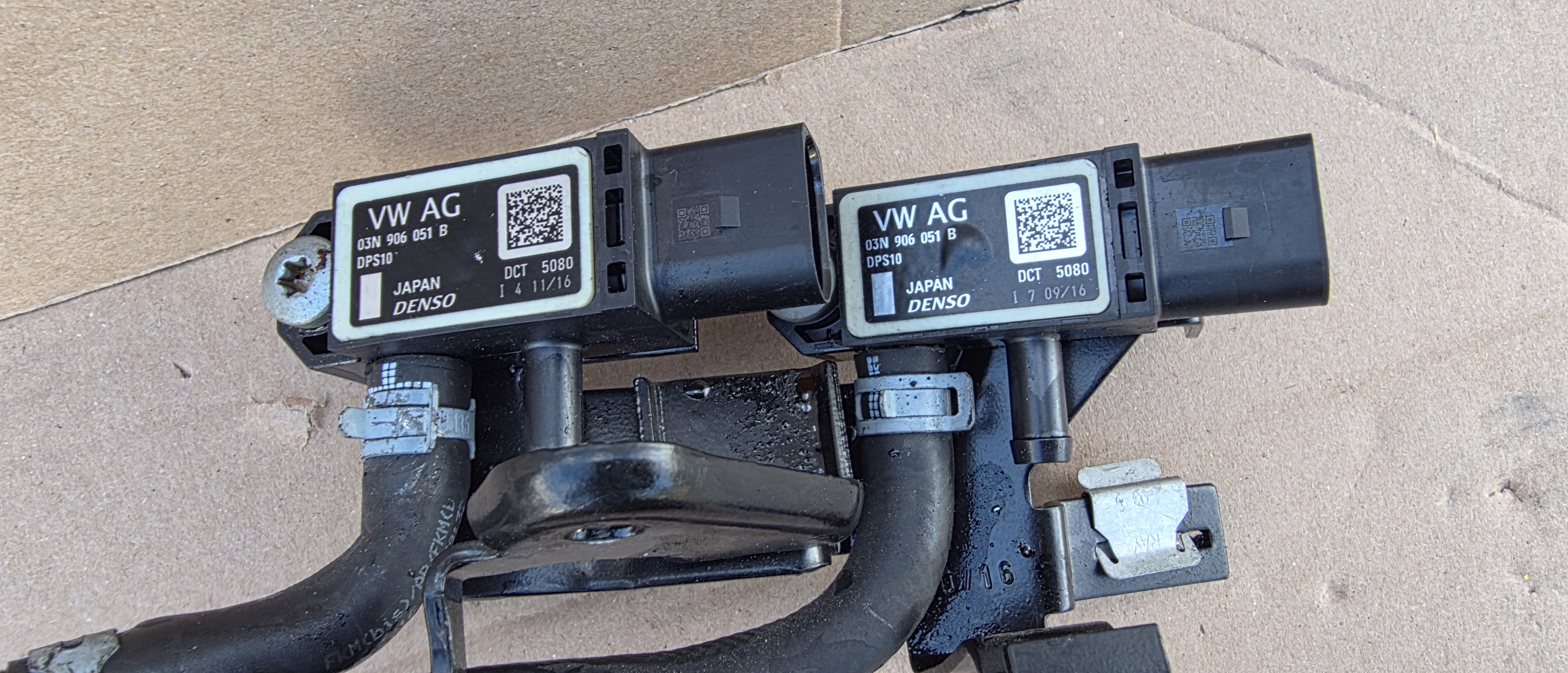 Senzor presiune gaze Vw Golf 7 / Skoda Octavia 3 1.6 TDI CXX DDY 2015 2016 2017